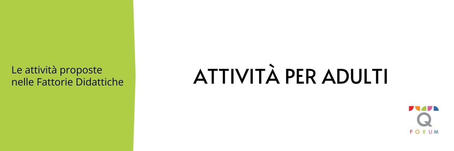 Le attività proposte nelle Fattorie Didattiche - Attività per Adulti